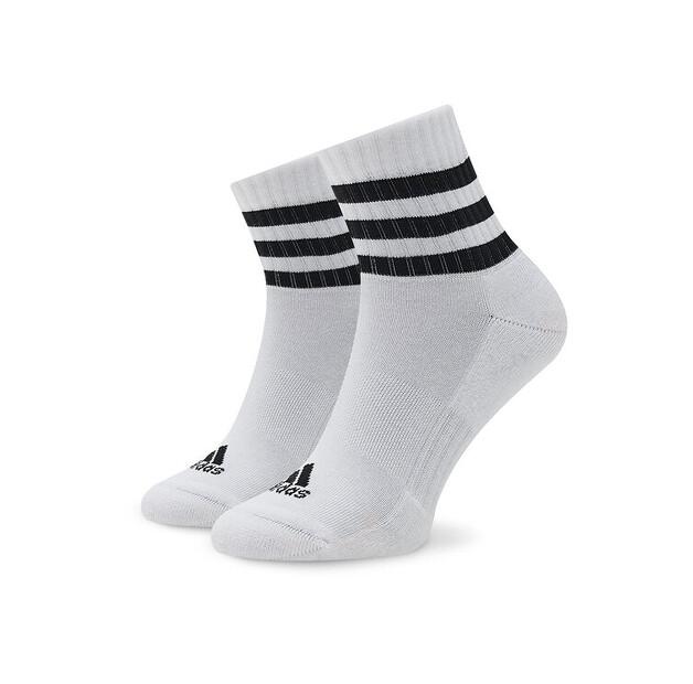 Носки короткие adidas 3-Stripes Cushioned Sportswear Mid-Cut Socks 3 Pairs