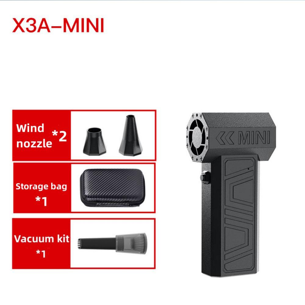 Powerful Air Blower 200000RPM Brushless Violent Fan Vacuum Dust Cleaner Strong Winds 52m/s Turbo Jet Blower Type-C Recharging