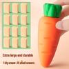 Jumbo Cartoon Carrot Eraser for Kids – Extra Large, No Marks