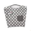 Kusguru Japan Women's Fluffy Boa Paracord Tote Bag, Heather Gray