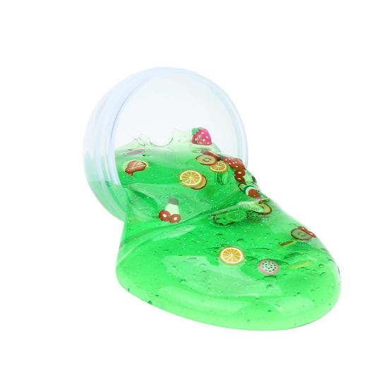 Egg Colorful Soft Fruit Slime Scented Stress Relief Sludge Toy Kids Adult Gift
