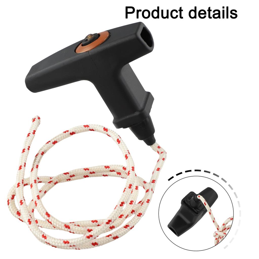 Recoil Starter Handle With 3.5mm Rope For MS380 MS381 MS440 MS660 MS661C MS880 1128 190 3400 Lawn Mower Tools Part