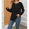 Women S Casual Round Neck Long Sleeve T Shirt