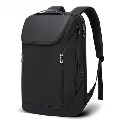 Zaino multiuso impermeabile per laptop da 15,6 pollici con ricarica USB, antiurto, borsa a tracolla per uomo e donna