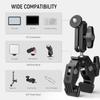 NEEWER Super Clamp with Ballhead Magic Arm, Cold Shoe, Phone/Action Camera Mount Adapter Compatible with SmallRig GoPro DJI