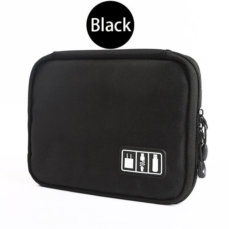 Travel Storage Bags Shockproof Flash Drive USB Cable Earphone Organizer Digital Gadget Holder Cell phone Mobile USB Charger Case