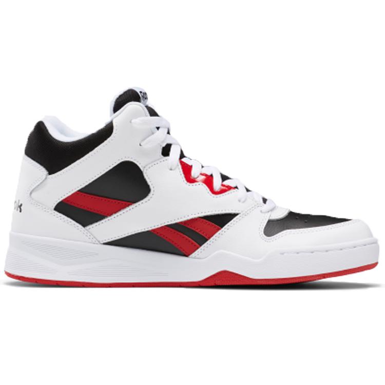 Reebok Royal BB4500 2 Comfortable Lightweight Mid top Basketball Shoes Men's Black Red DV6690