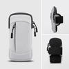 Handy-Armtasche mit zwei Fächern, große Kapazität, Lauf-Armband, leicht, komfortable Passform, sichere Handy-Tasche für Sport
