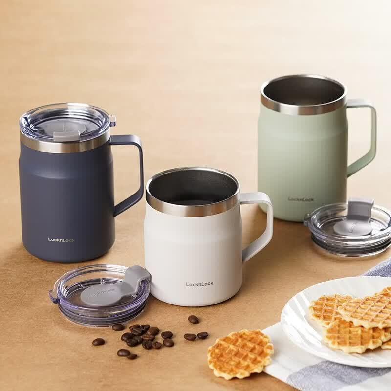 LOCKLOCK Cozy Series Vacuum Insulated Coffee  Travel Mug