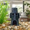 Snail Aquarium Accessory Pineapple House Fish Tank Decor, Resin Cartoon Ornament with Landscaping Hollow Caves, Hideout Caves for Shrimp Snails, Funny