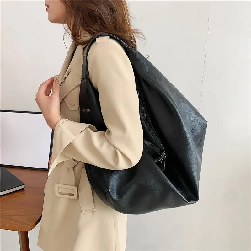 Luxury Designer Handbag Brand High Quality Soft Leather Women's Bags 2025 Winter Crossbody Shoulder Bags For Womens Casual Tote Bag