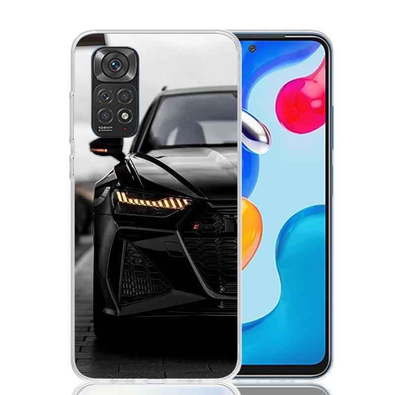 Super Car For A-Audis R-S Sport Phone Case For Xiaomi Redmi Note 15 14 13 12S 12 Pro Plus 11S 11E 11 11T 10S 10 Art Soft Pattern