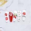 6Sheet Summer Fruit Nail Stickers Decals  For  Self-Adhesive  Nail Art Stickers For Gel Polish  DIY Nail Art Decorat