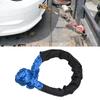 Soft Shackle 17 Tons Breaking Strength Heavy Duty Polymeric Polyethylene Road Recovery Rope for Offroad