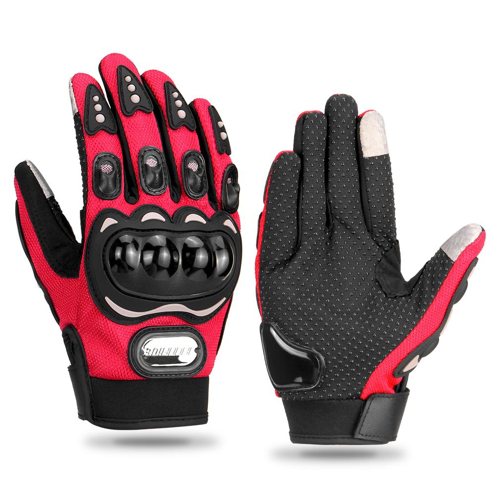 Summer Motorcycle Gloves Anti Fall Breathable Touch Screen Off-road Motorcycle Gloves Outdoor Sports Protective Equipment