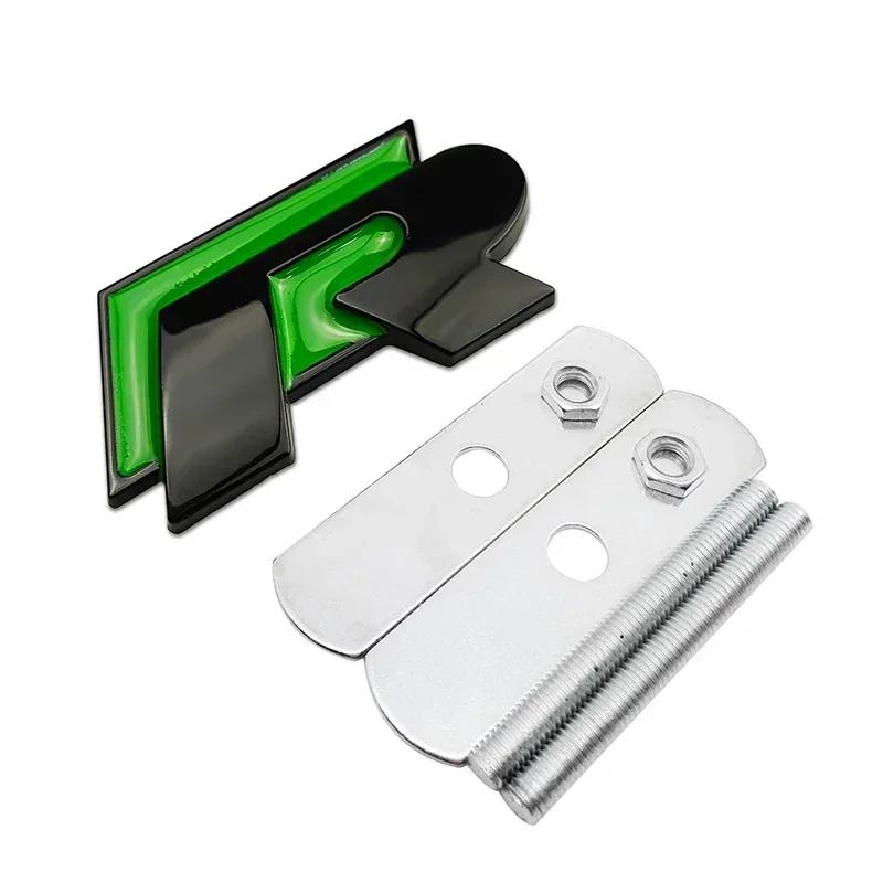 2026 Hot For VOLKSWAGEN VW For Volkswagen VW R Rline Logo Metal Car Grille Emblem Rear Trunk Badge Stickers Polo Golf Jetta Beet