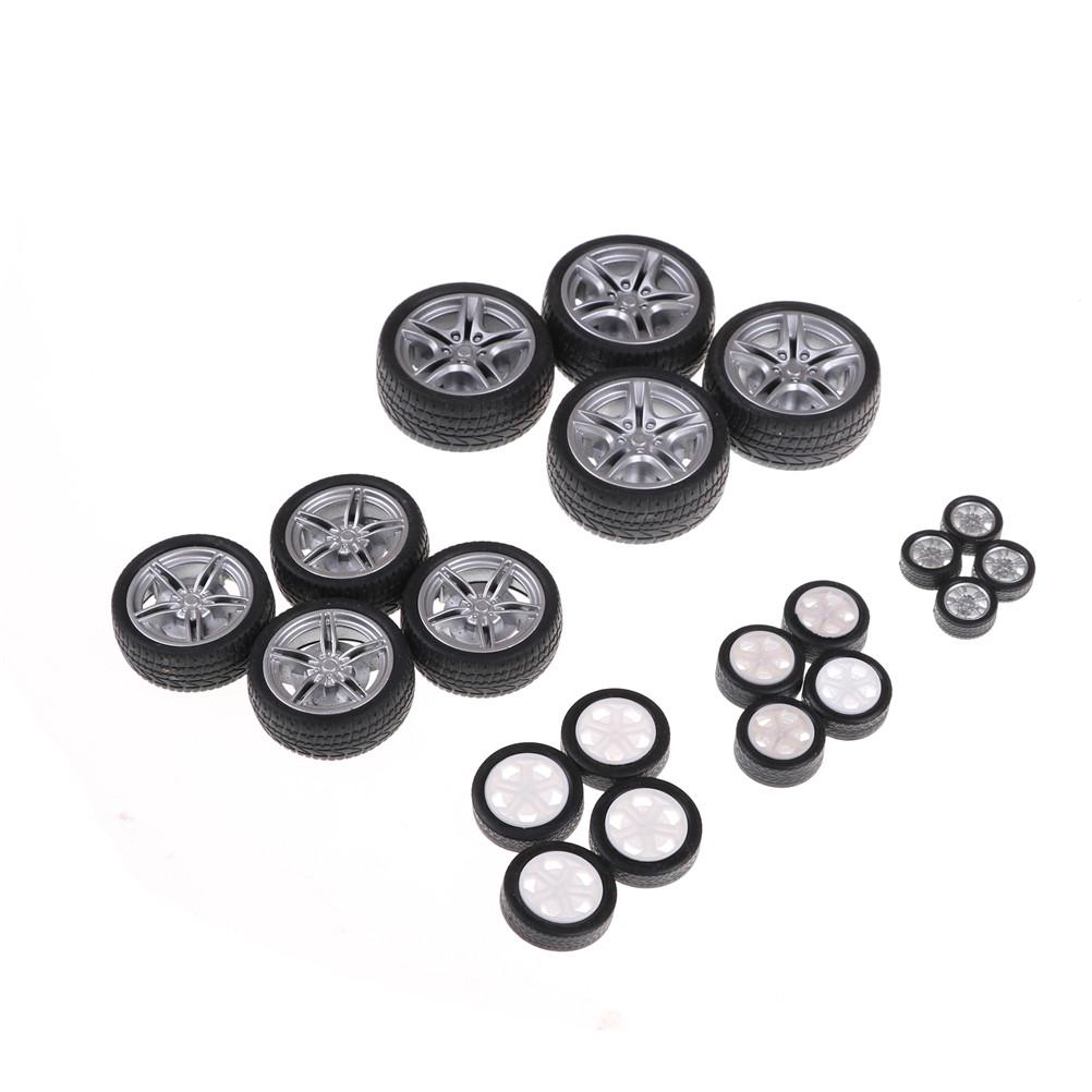 4Pcs Rubber Tire Wheel Rc Model Toy Car Accessories Dia16Mm 22Mm 26Mm 38Mm 48Mm