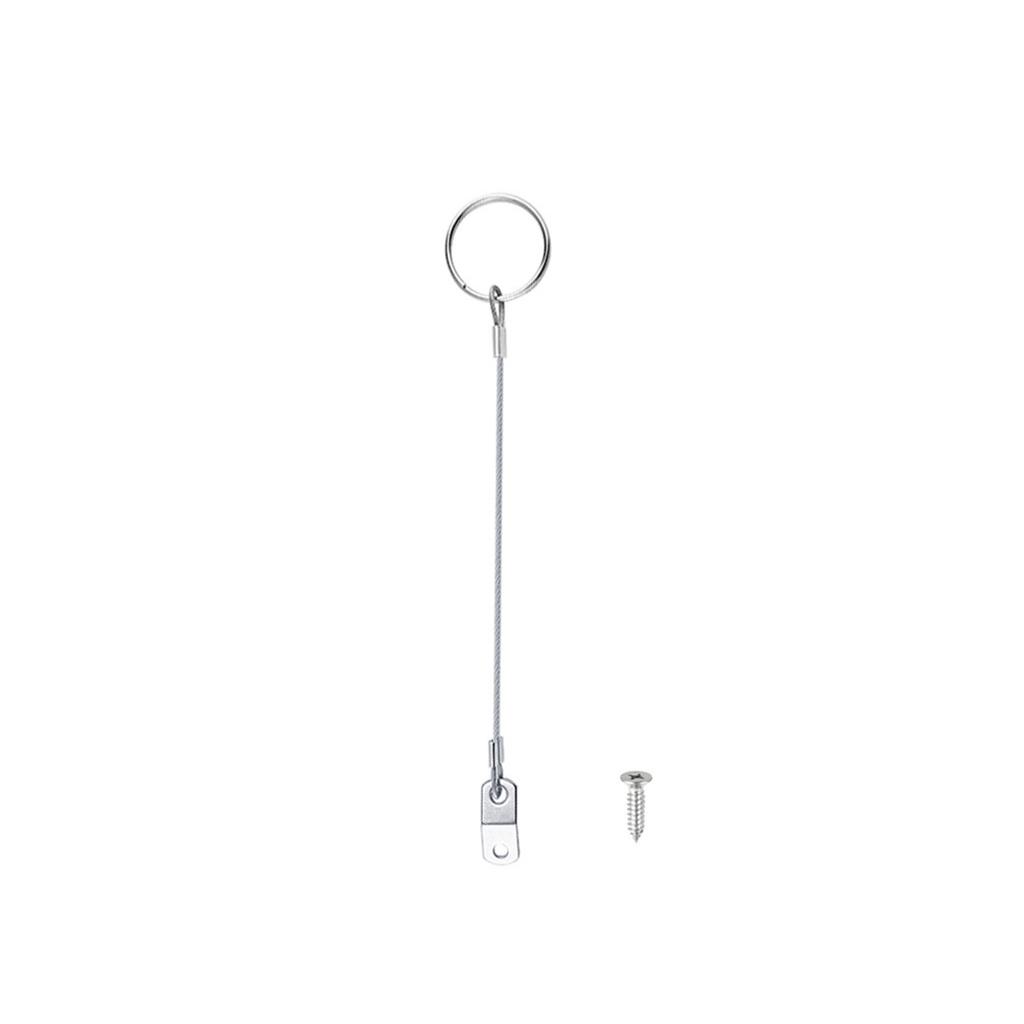150mm/240mm/300mm Lanyard Cable Stainless Steel Safety Tether Wire Quick Release Pin Lanyard Safety Wire for Boat Marine