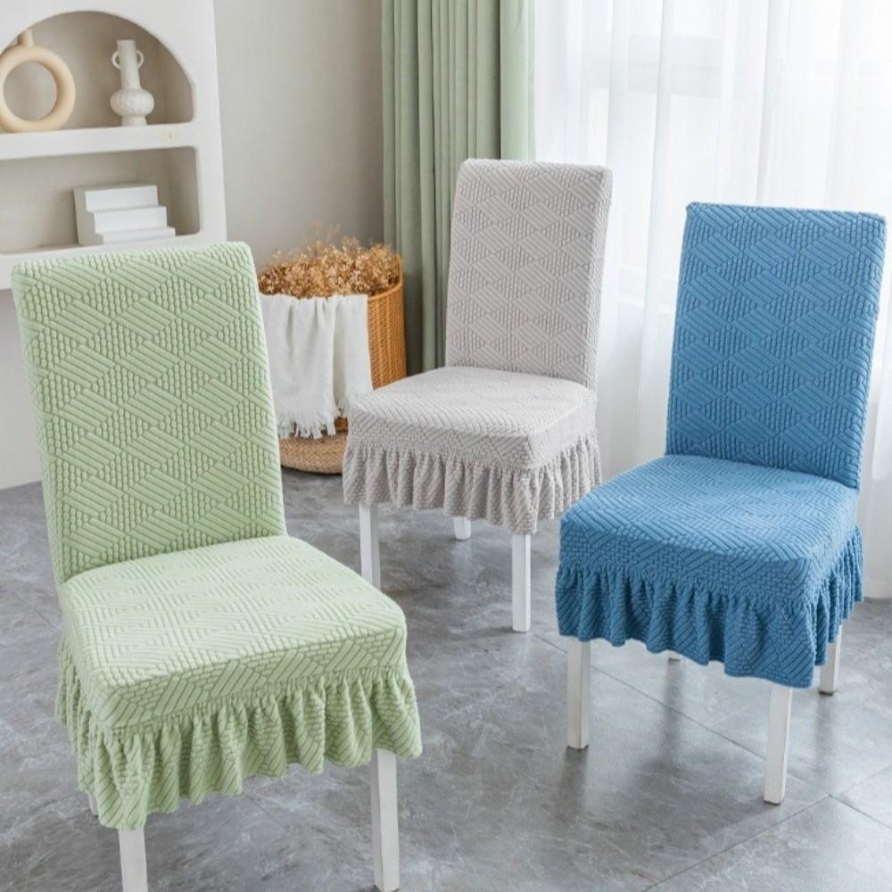 Removable Stool Slipcover Soft Elastic Seat Cover Durable Universal Chair Cover  Home Decor