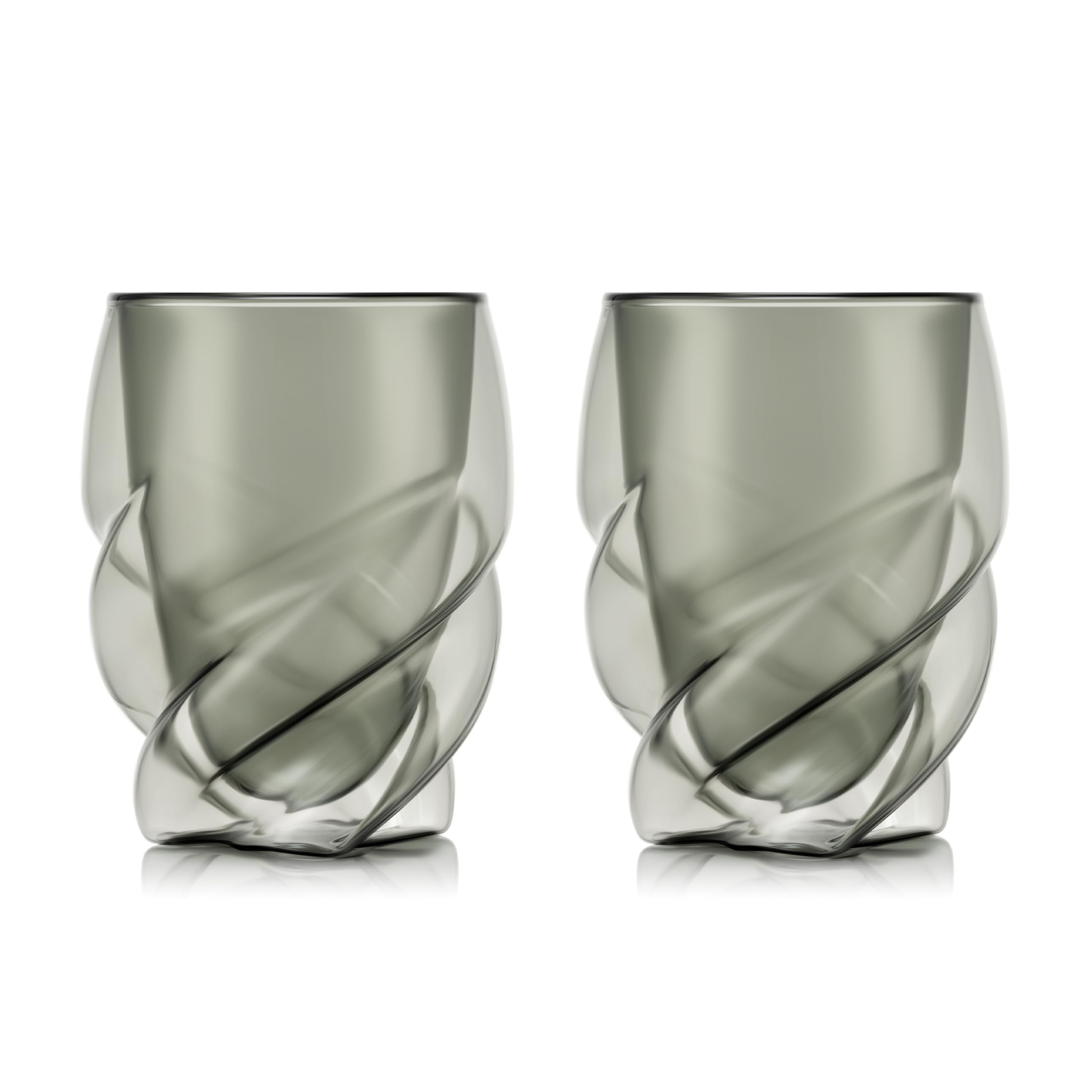 

BODUM PARIS Set of Insulates Hot or Cold and Freezer Authentic PAVINA® Double-Walled Glasses, 270ml, Gray, 2, Drinks, Double-Walled, Heat-Resistant, серый