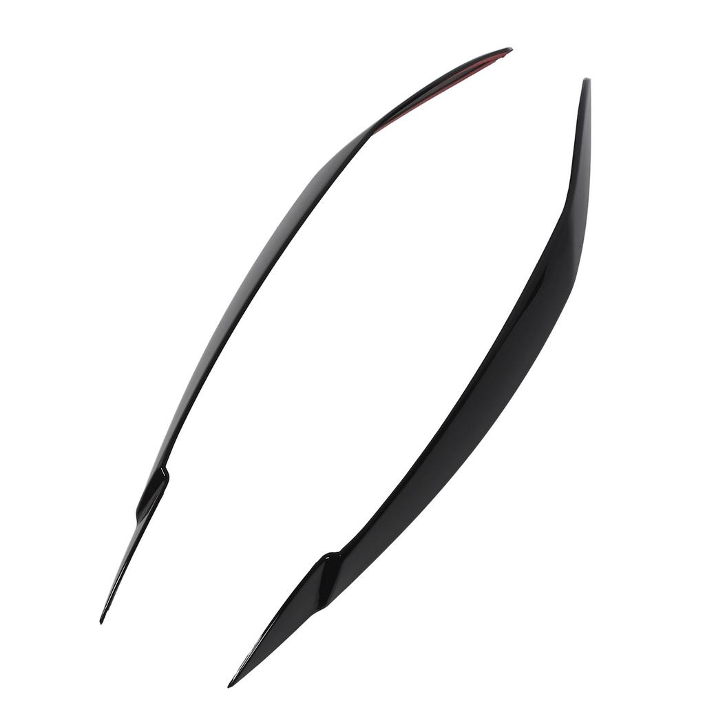 1 Pair Hdlight Eyebrow Left Right Fade Proof Front Hdlight Eyelid Trim for X5 E70 2008 to 2013