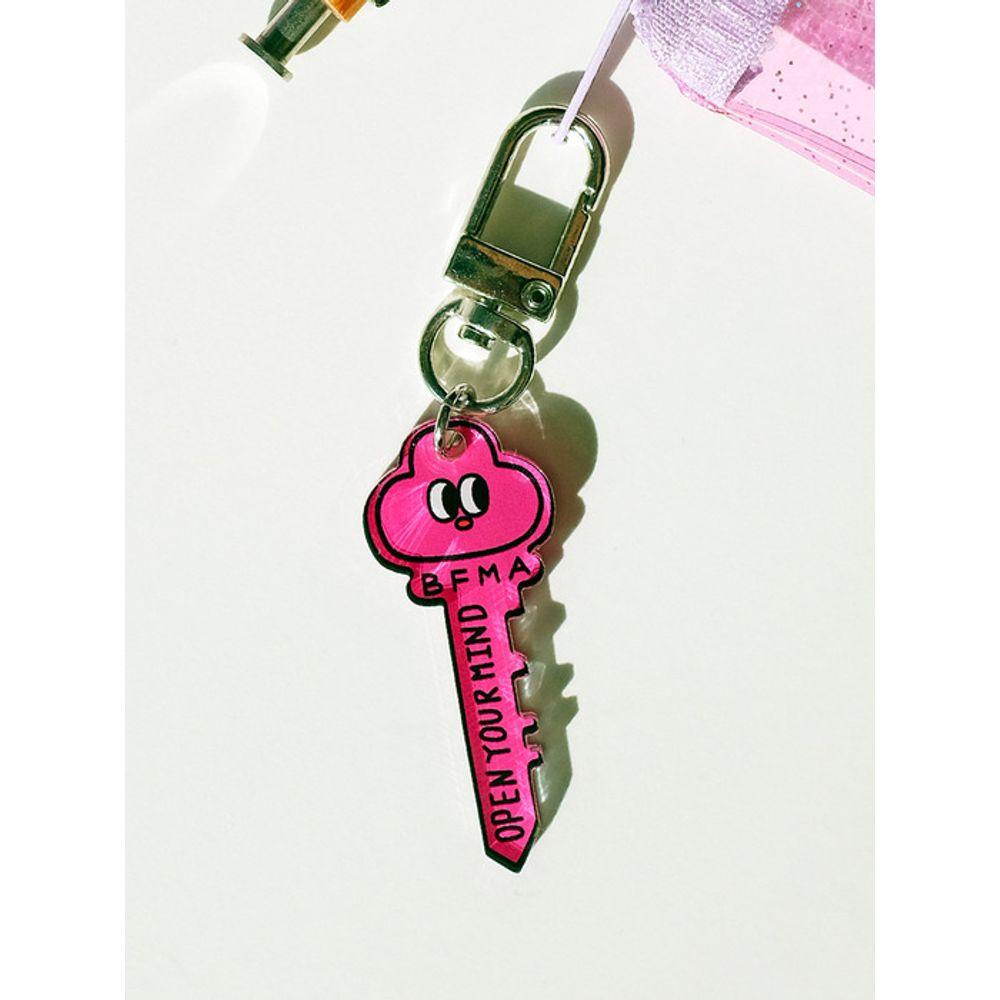 BALLON FREUNDE CHAOTISCHES ABENTEUER BFMA OPEN MinD PinK SCHLÜSSELANHÄNGER