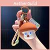 Yunnan Original Mushroom Cartoon Keychain Plush Accessory For Gifts And S
