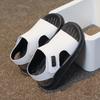 Sandales d'été en cuir PU pour garçons Semelles souples Ergonomiques Chaussures de plage pour enfants Antidérapantes Sandales décontractées pour garçons pour enfants