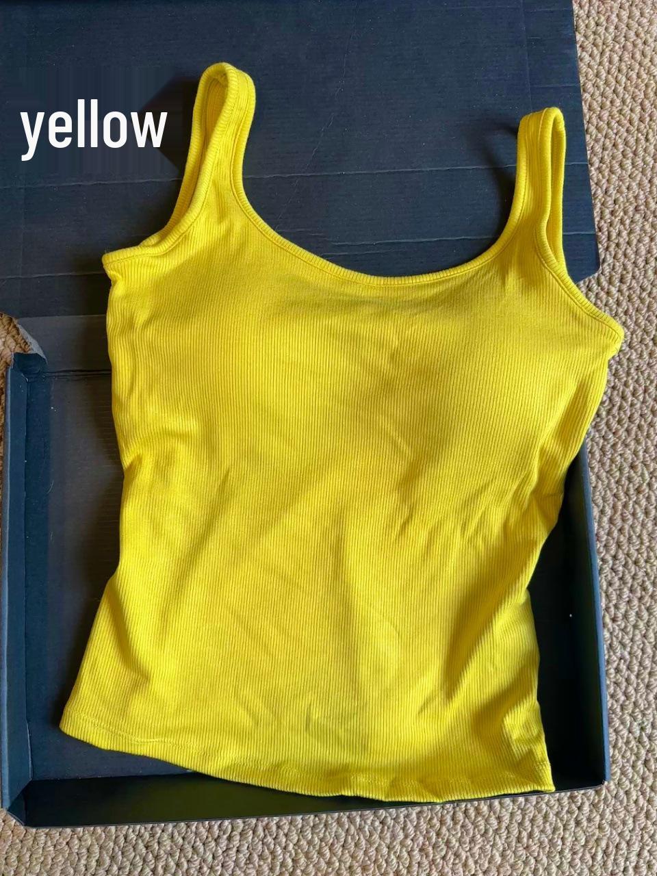 

Versatile Slim-Fit Sleeveless Camisole: No Bra Needed, Hot Girl Style - New Design One size