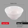 MOLUONA Bols Multi-Usages Blancs en Mélamine