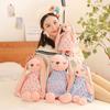 Boneca fofa de orelhas caídas Ann An Coelho brinquedo de pelúcia boneca infantil menina travesseiro de dormir presente de feriado aniversário
