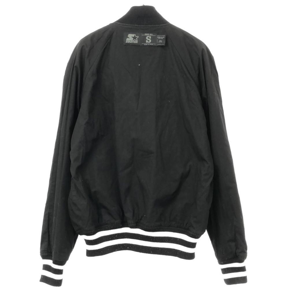 STARTER ATOMOS Stripe Embroidery Reversible Stajan S Black Atmos Men's Used