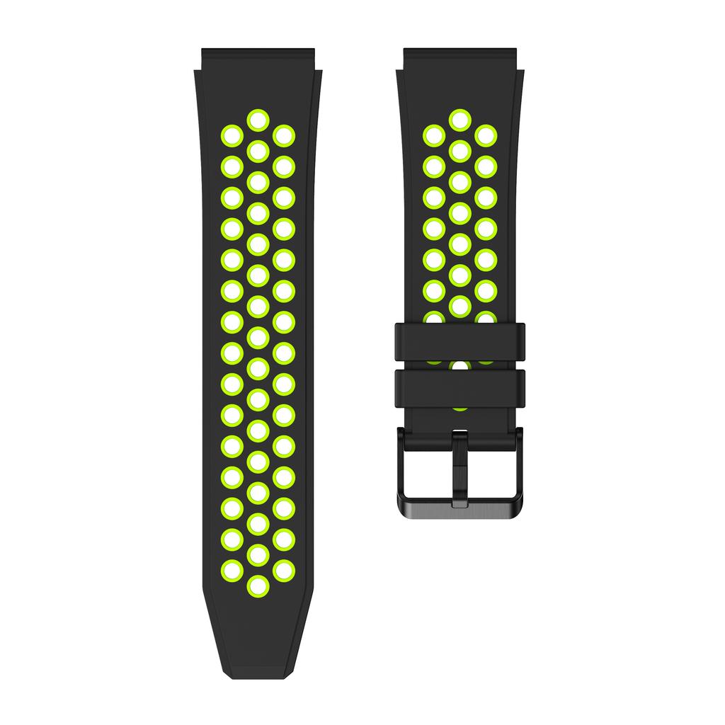 22mm Lug End Silicone Strap For Zeblaze Ares 3 Pro / Stratos 3 2 Sport Band Replacement WristBand For Zeblaze Vibe 7 Pro / Lite