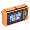 OTDR Fiber Optic Tester 1625nm Optical Time Domain Reflectometer Obstacle Finder 4.3in LCD Touch Screen 100‑240V US Plug