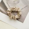 1Pc Small 7cm Hair Ring Silk Satin Hair Scrunchies Simple Versatile Ponytail Holder Sweet Solid Color Headwear Accessories Women