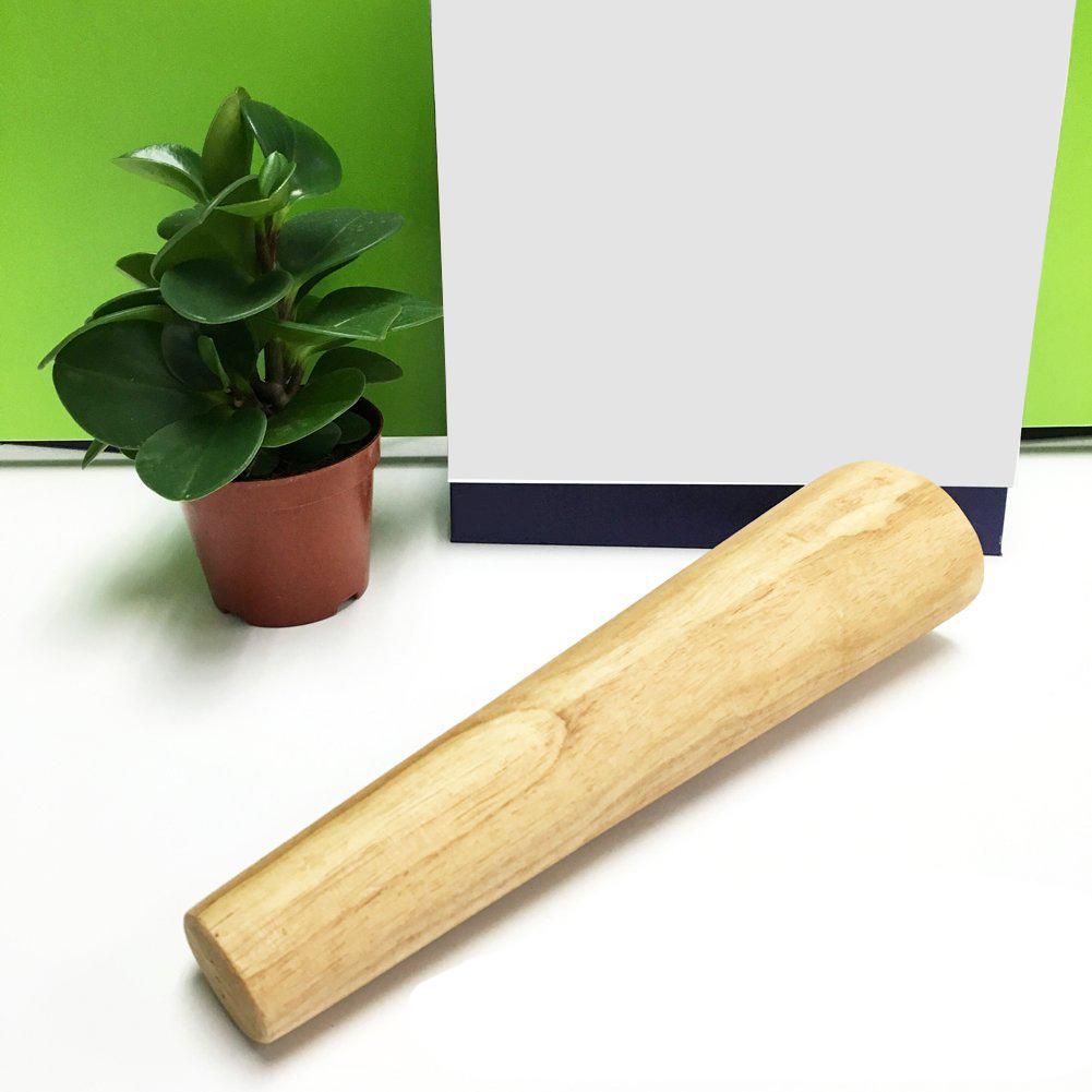 A20F-Jewelry Tool Wooden Oval Bracelet Sizing Bangle Mandrel Wire Wrapping Tool