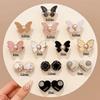 Butterfly Jeans Button Adjustable Clips For Pant Skirts Waist Tightener Buckle Snap Button Adjuster Pants Pin Retractable Button