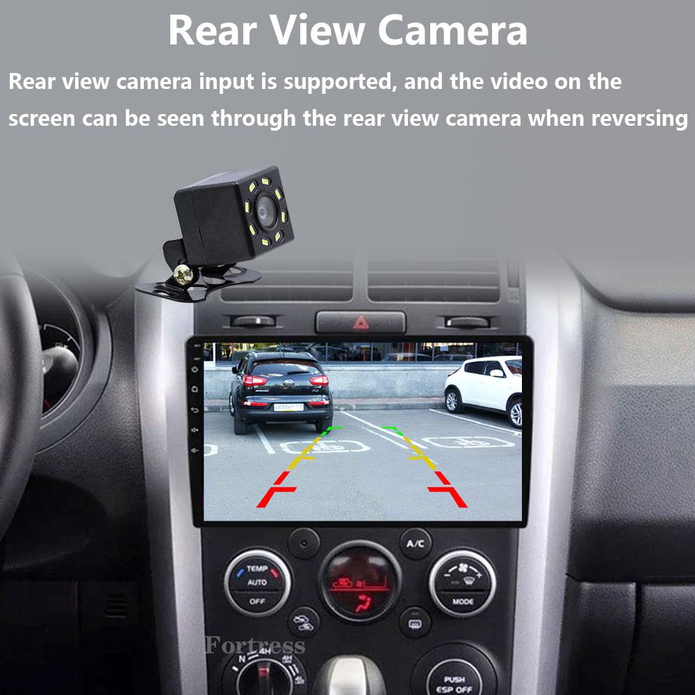 9 Inch 2 Din Car Radio for Suzuki Grand Vitara Escudo 2005-2015 Multimedia Android with Frame Carplay Autoradio Stereo