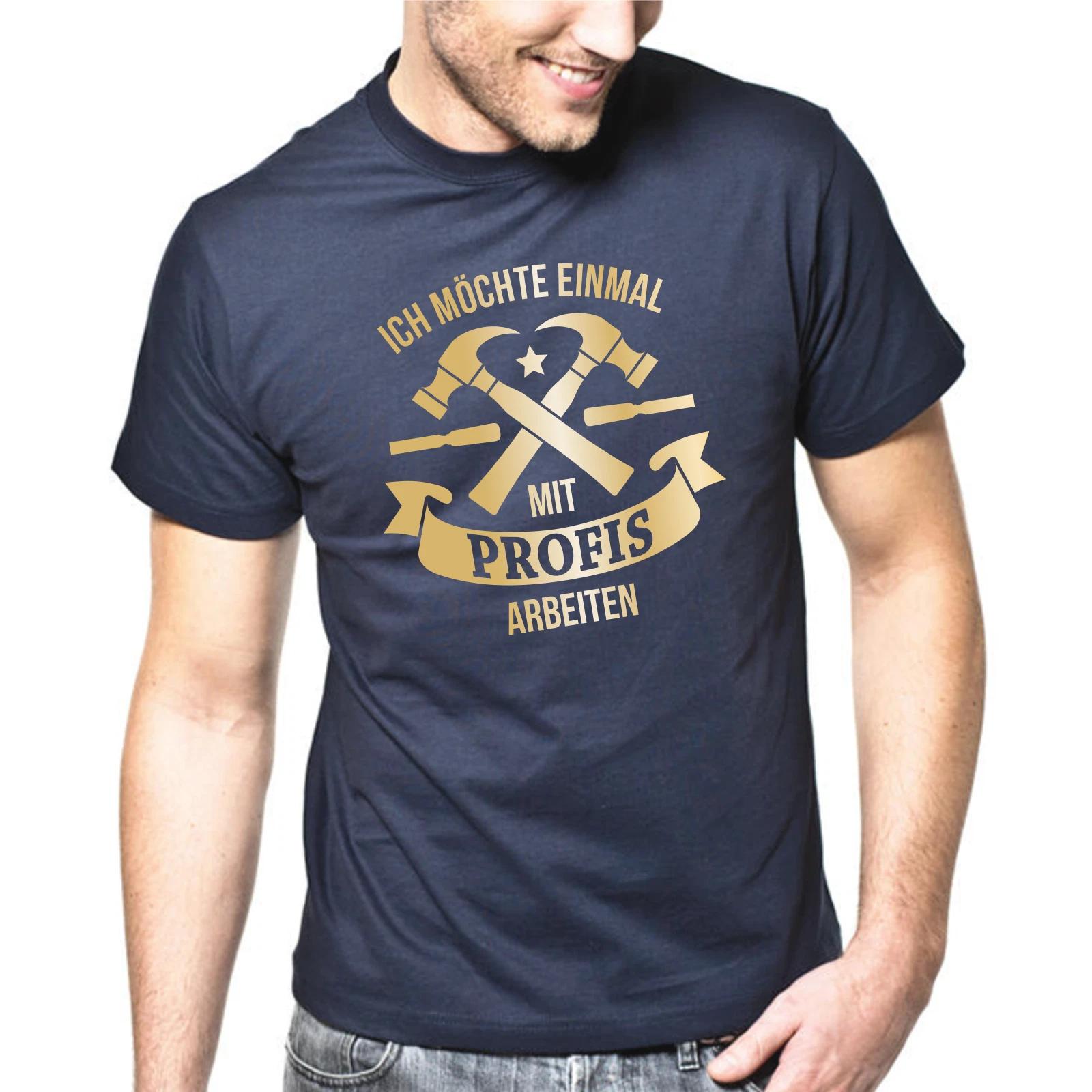 Men s and Women s T-shirts Ich Möchte Mois with Professional Work Painter Craftsman Claims Gift XL