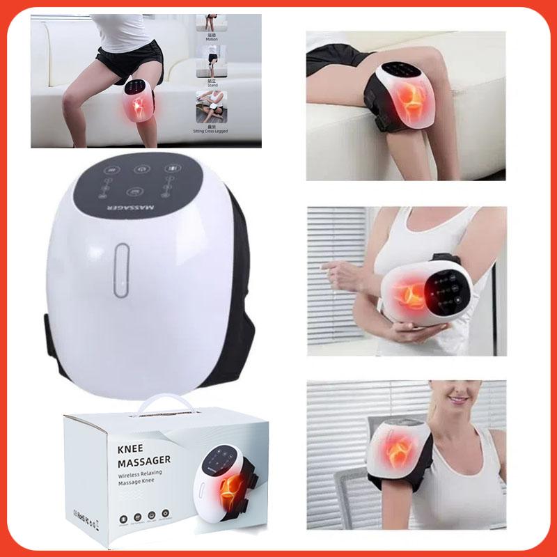 Červené světlo Horký obklad Vibrace Masážér kolen Úleva od únavy nohou Fyzioterapeutické zařízení Pro zdraví a krásu Horký prodej