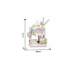 Idea Streetscape Nanobricks City Street View Micro Diamond Block Toy Coffee Burger Ice Cream Cake Juice Shop Building Bricks