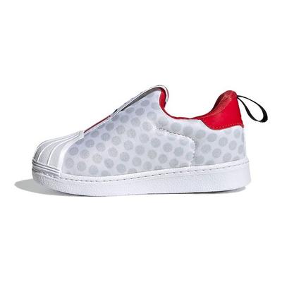 Disney x Superstar 360 X Bébé Minnie Mouse Baskets Bébé Blanc Nuage-Blanc Écarlate FX4902