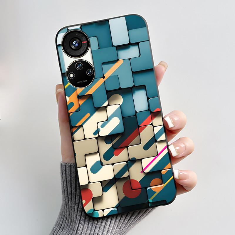 Luxury Cute Cool Case For ZTE Axon 40 SE Soft Silicone Back Cover for ZTE Blade V40s Axon40 SE 40SE Phone Case ZTE V70 Pro Funda