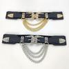 Adjustable Waist Cincher Wide Elastic Waist Belt Fashion Waist Belt  Adult