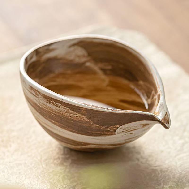 1 st Grov Keramik Matcha Chawan Tekopp Tillbehör Japansk Matcha Blandningsskål Köksredskap Matcha Visp