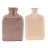 Sophia Layers Soft Faux Fur 1.7L Muff Hot Water Bottle - Taupe
