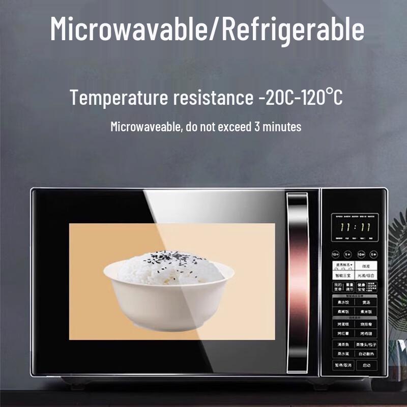 Eco-Friendly Rice Husk Disposable Bowls