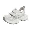 Thick-soled Hollow Mesh Breathable Dad Shoes Women's Summer New Inner Height-increasing Casual Sandals Velcro Versatile Sports Shoes