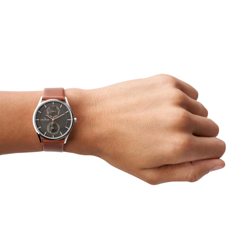 Skagen Holst Chronograph SKW6086 Men's Medium Brown