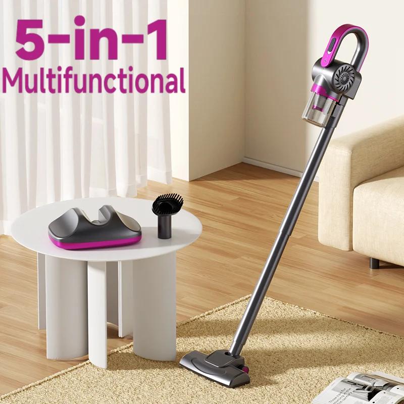 5-in-1 Akku-Handstaubsauger mit UV-Sterilisator Tragbar für Zuhause Auto Bett Sofa Teppich Milbenentferner